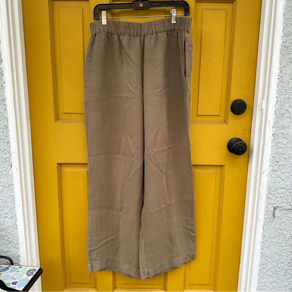 Jenni Kayne Linen Pants with Elastic Waist